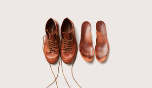 Feit Men\'s Hand Sewn High Top Tan Leather Shoes 9 US M / 8.5 UK / 42 EU Hand Sewn Brown Leather High Top Sneakers | FEIT main image 4