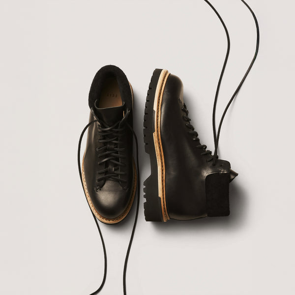 Utility Hiker Black - Rugged Outdoor Footwear | FEIT